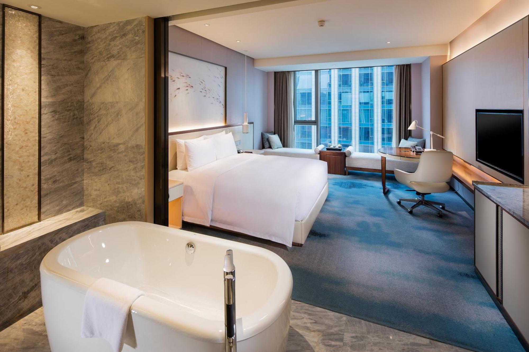 ฮิลตัน ฉวนโจว ริเวอร์ไซด์ Hotel เฉวียนโจว ภายนอก รูปภาพ